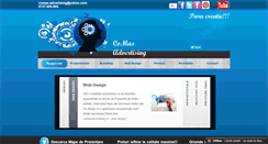 Desktop Screenshot of comasadvertising.ro